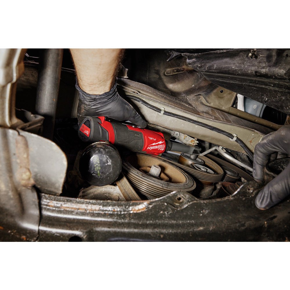 Milwaukee 3050-20X5 M12 FUEL INSIDER 12V Cordless Box Ratchet w/ 5AH Battery - Image 13