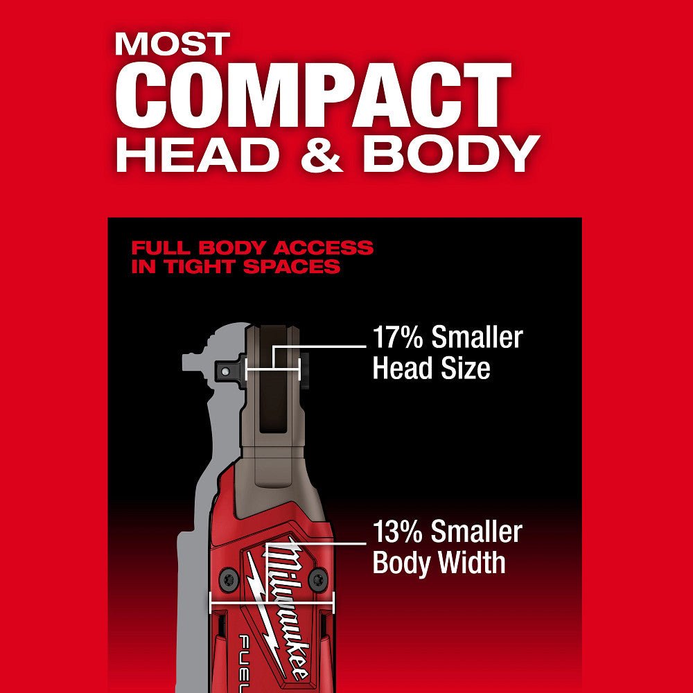 Milwaukee 3052-21 M12 FUEL 12V 1/4" Cordless Li-Ion Ratchet Kit - Image 6