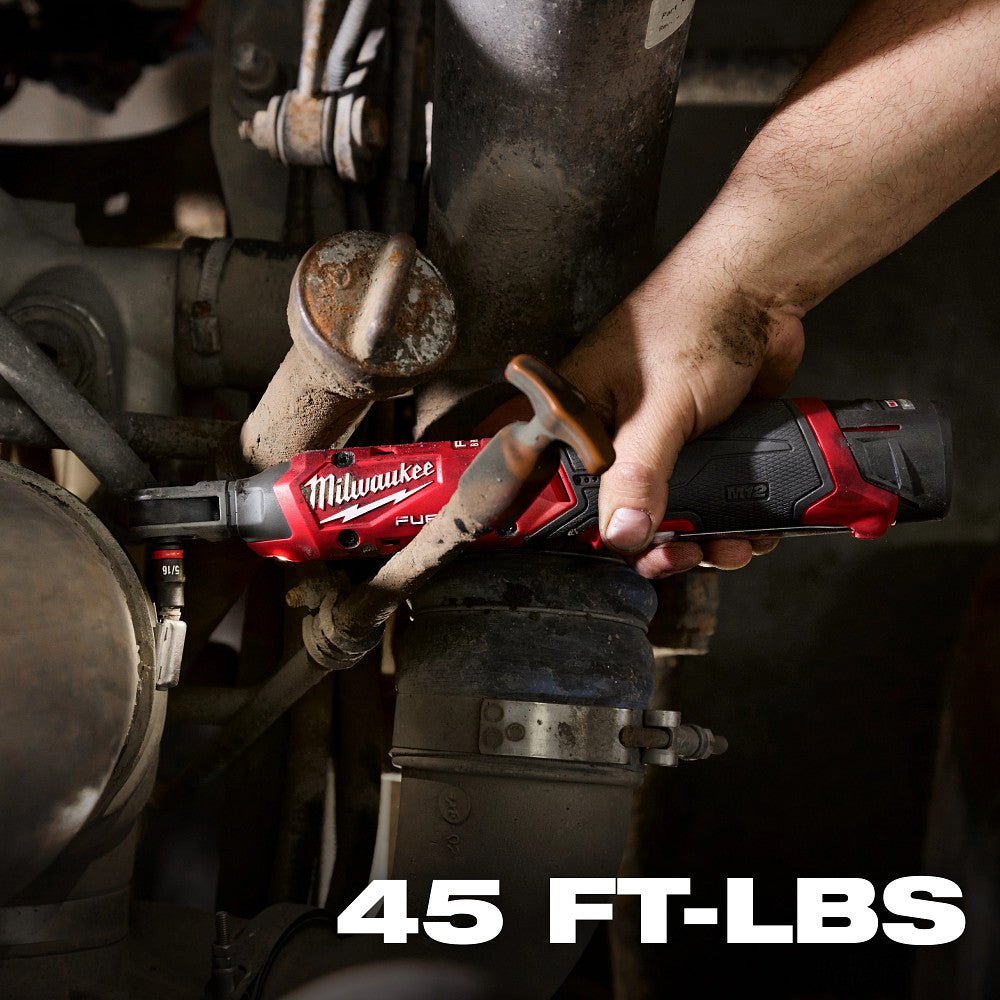 Milwaukee 3052-21 M12 FUEL 12V 1/4" Cordless Li-Ion Ratchet Kit - Image 9