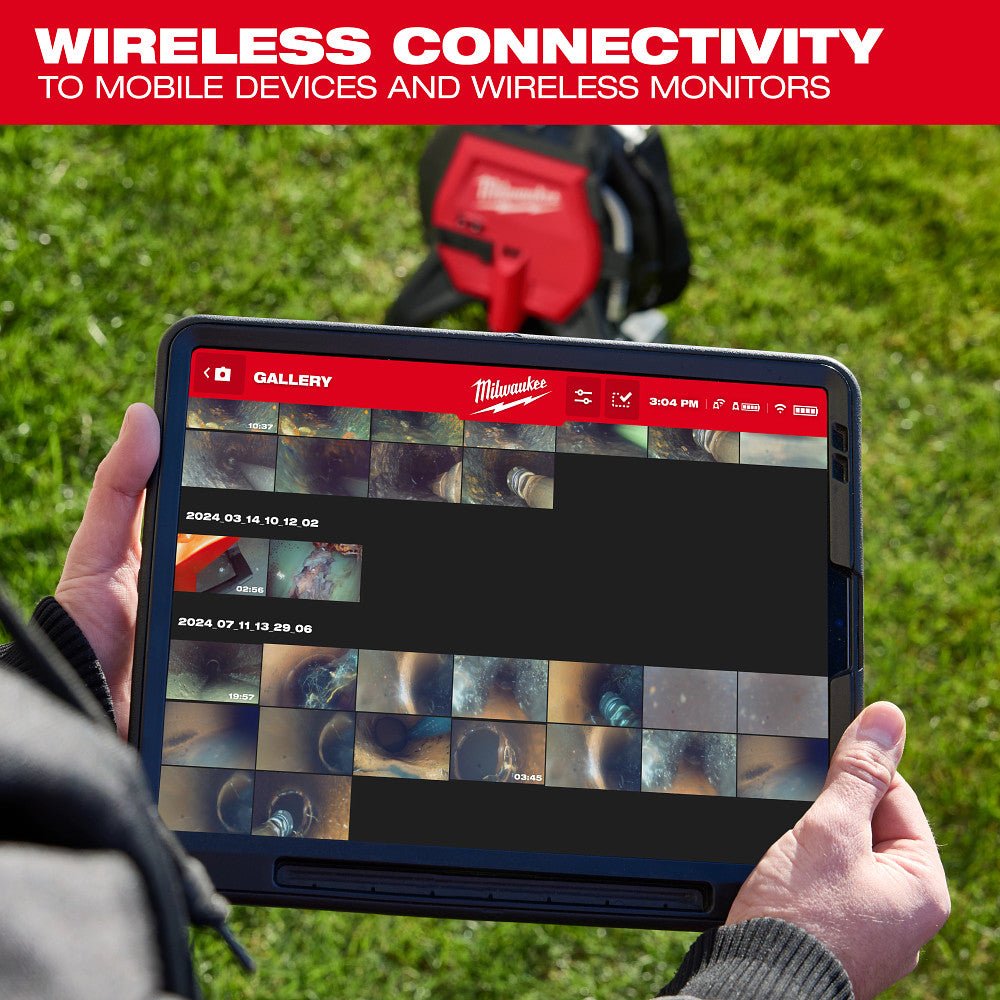 Milwaukee 3318-22A M12 12V 65' Ultra Flex Compact Inspection Camera Kit - Image 8