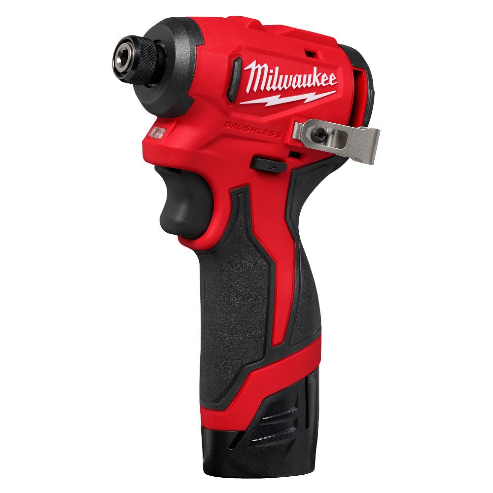 Milwaukee 3450-22 M12 12V 1/4" Subcompact Brushless Hex Impact Driver Kit - Image 9