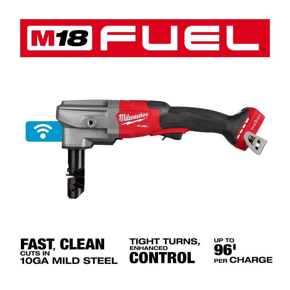Milwaukee 3476-20 M18 FUEL 18V 10 Gauge Li-Ion Cordless Nibbler - Bare Tool - Image 2