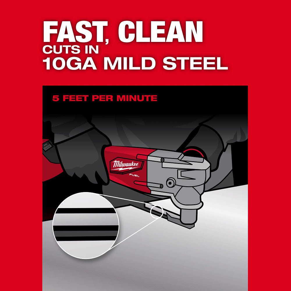 Milwaukee 3476-20 M18 FUEL 18V 10 Gauge Li-Ion Cordless Nibbler - Bare Tool - Image 5