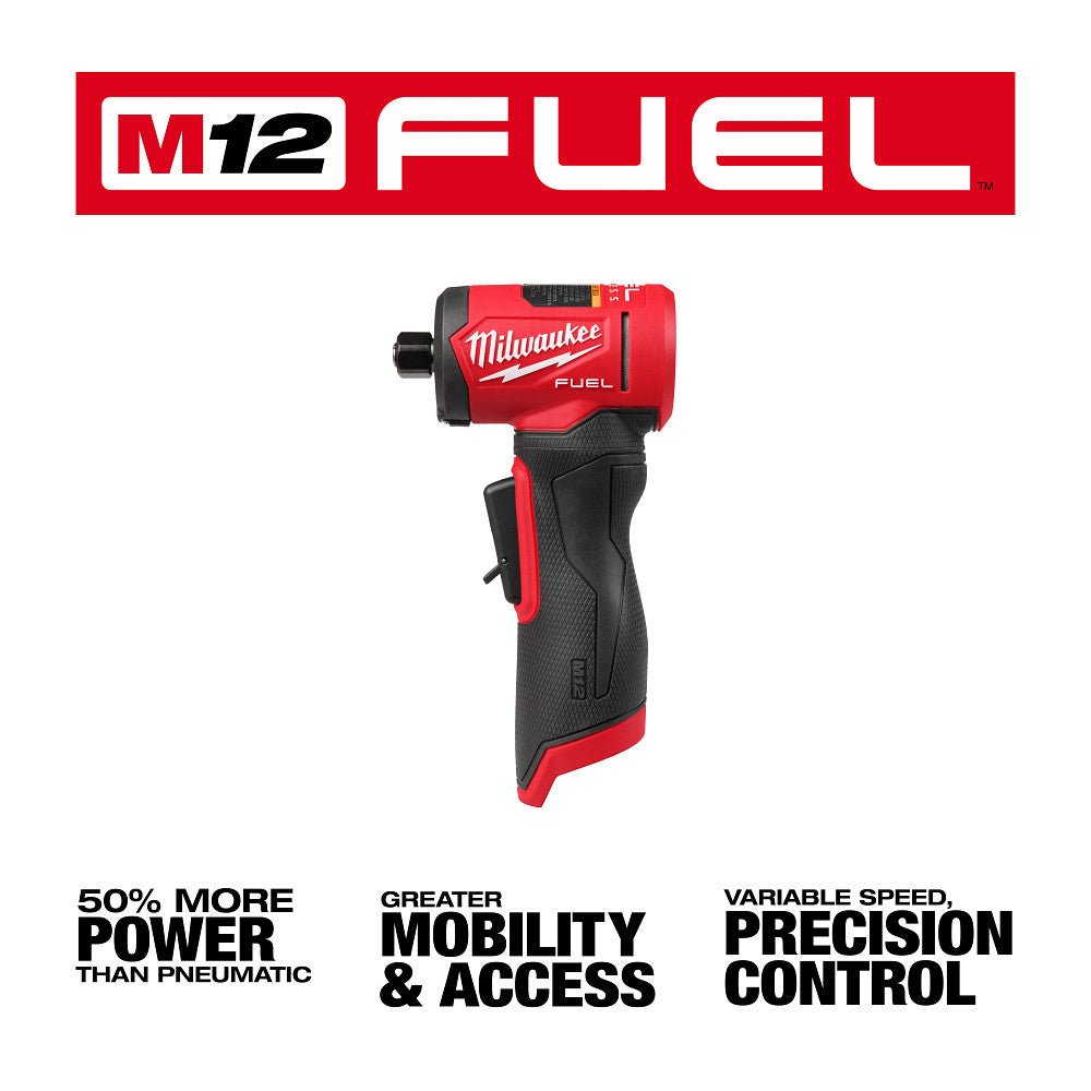 Milwaukee 3485-20 M12 FUEL 12V 1/4" Right Angle Die Grinder - Bare Tool - Image 2