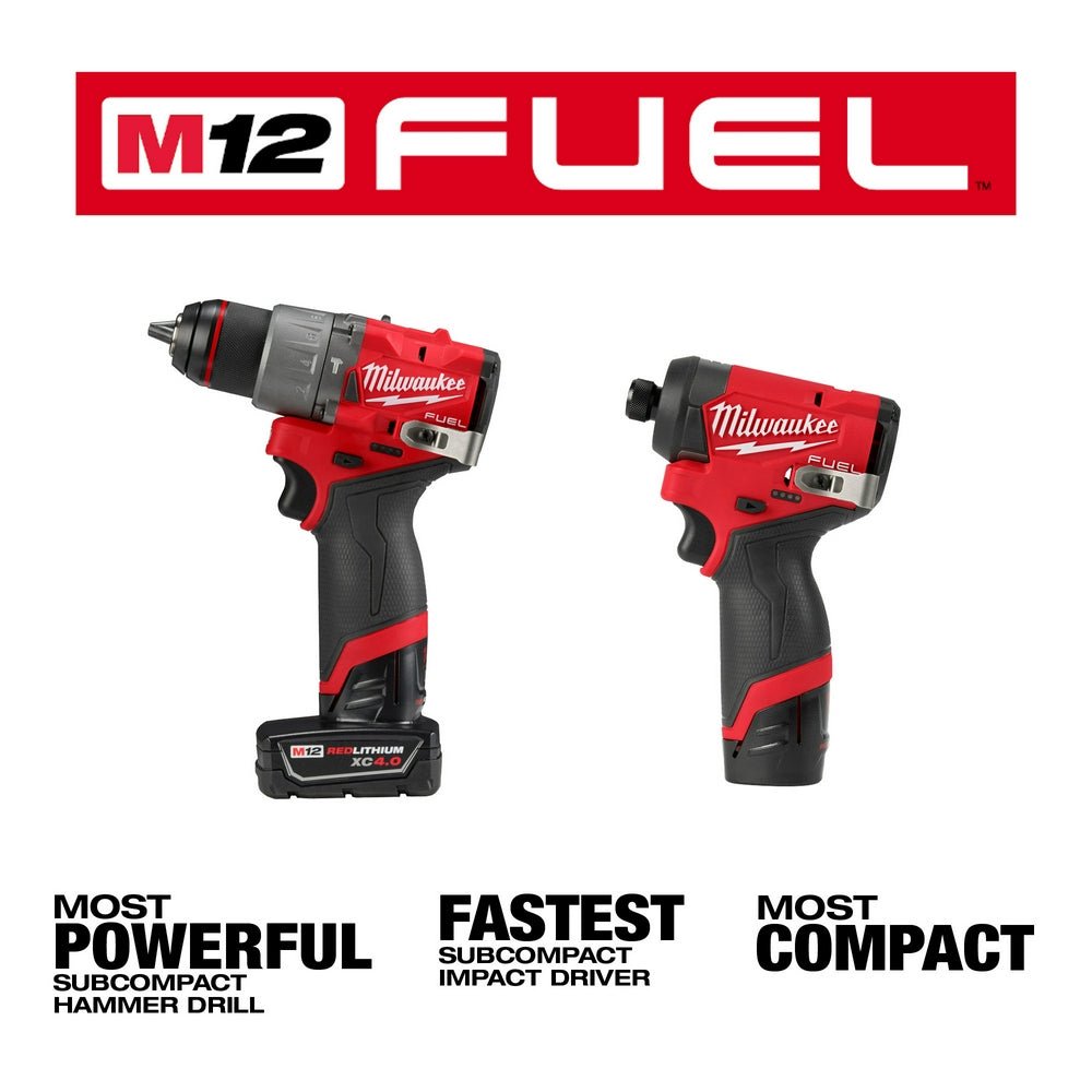 Milwaukee 3497-22COT M12 FUEL 12V 2-Tool Combo Kit w/ M12 Cutt Off Tool - Image 17
