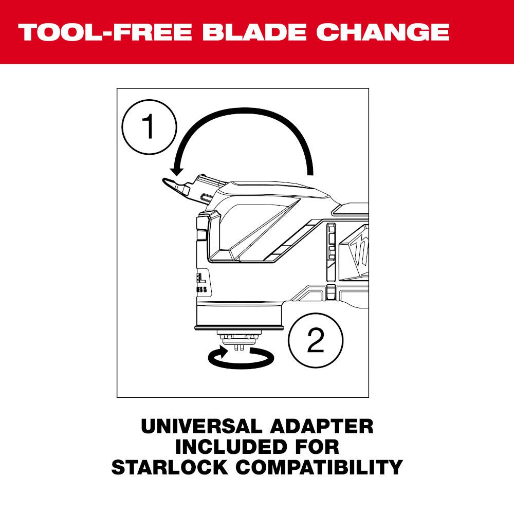 Milwaukee 3497-22MT M12 FUEL 12V 2-Tool Combo Kit w/ M12 Multi-tool - Image 22