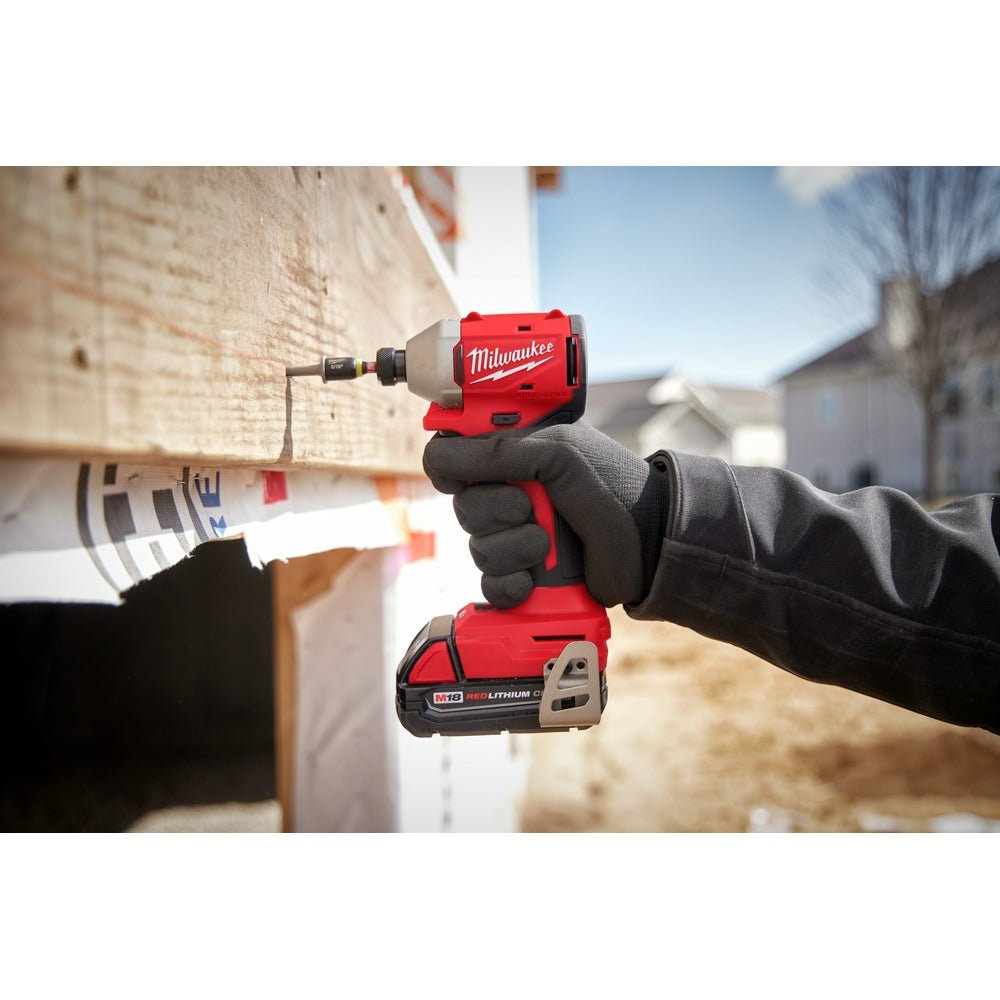 Milwaukee 3693-22CXvBLR M18 Compact Brushless 2-Tool Combo Kit w/ Blower - Image 16