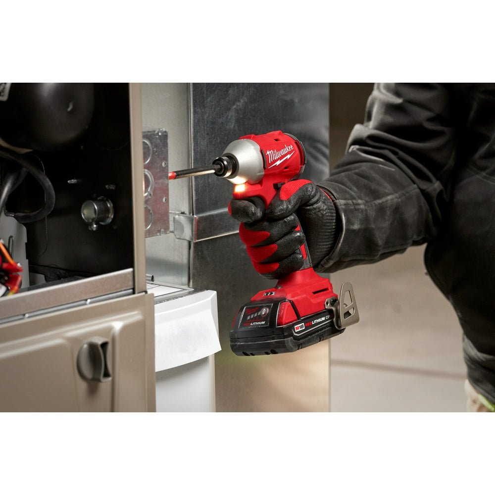 Milwaukee 3693-22CXvBLR M18 Compact Brushless 2-Tool Combo Kit w/ Blower - Image 18