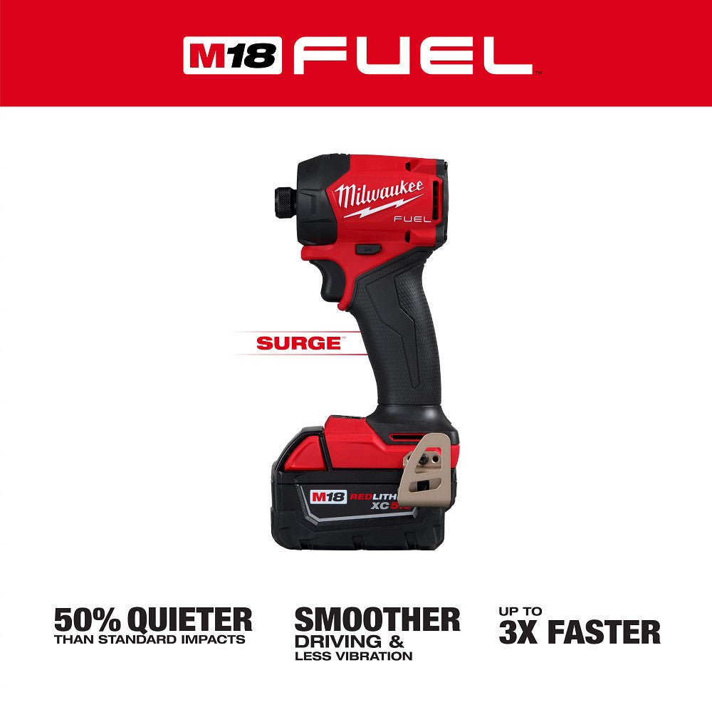 Milwaukee 3799-22 M18 FUEL 18V 2-Tool Cordless Li-Ion Combo Kit w/ AUTOSTOP - Image 8