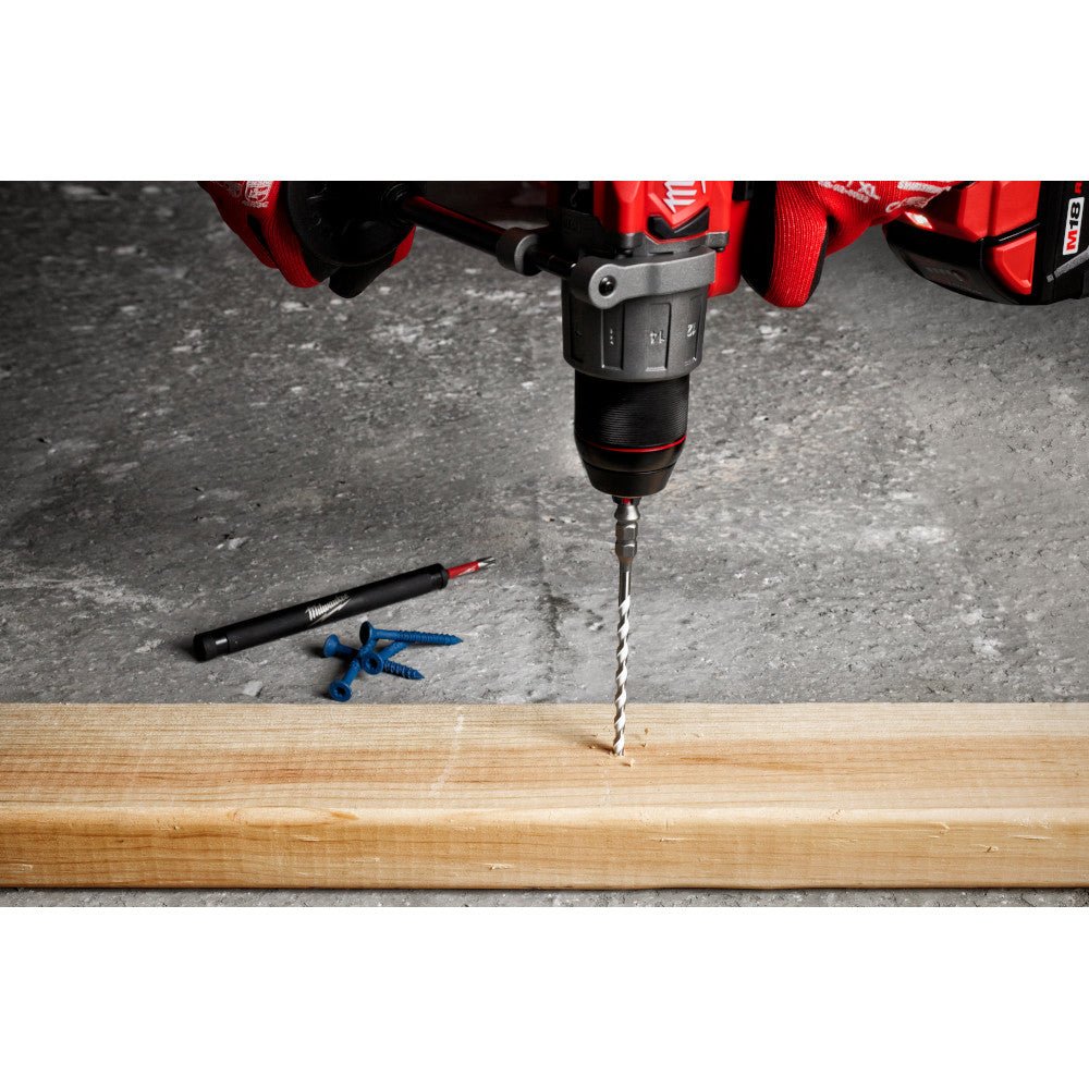 Milwaukee 48-20-8877 SHOCKWAVE Impact Carbide Drill Bit Concrete Screws - 7 PC - Image 10
