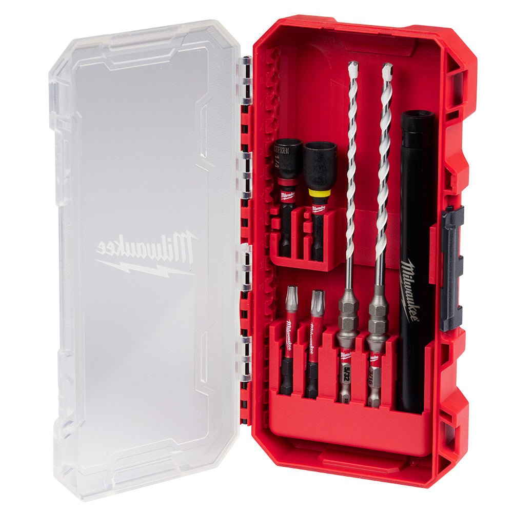 Milwaukee 48-20-8877 SHOCKWAVE Impact Carbide Drill Bit Concrete Screws - 7 PC - Image 14