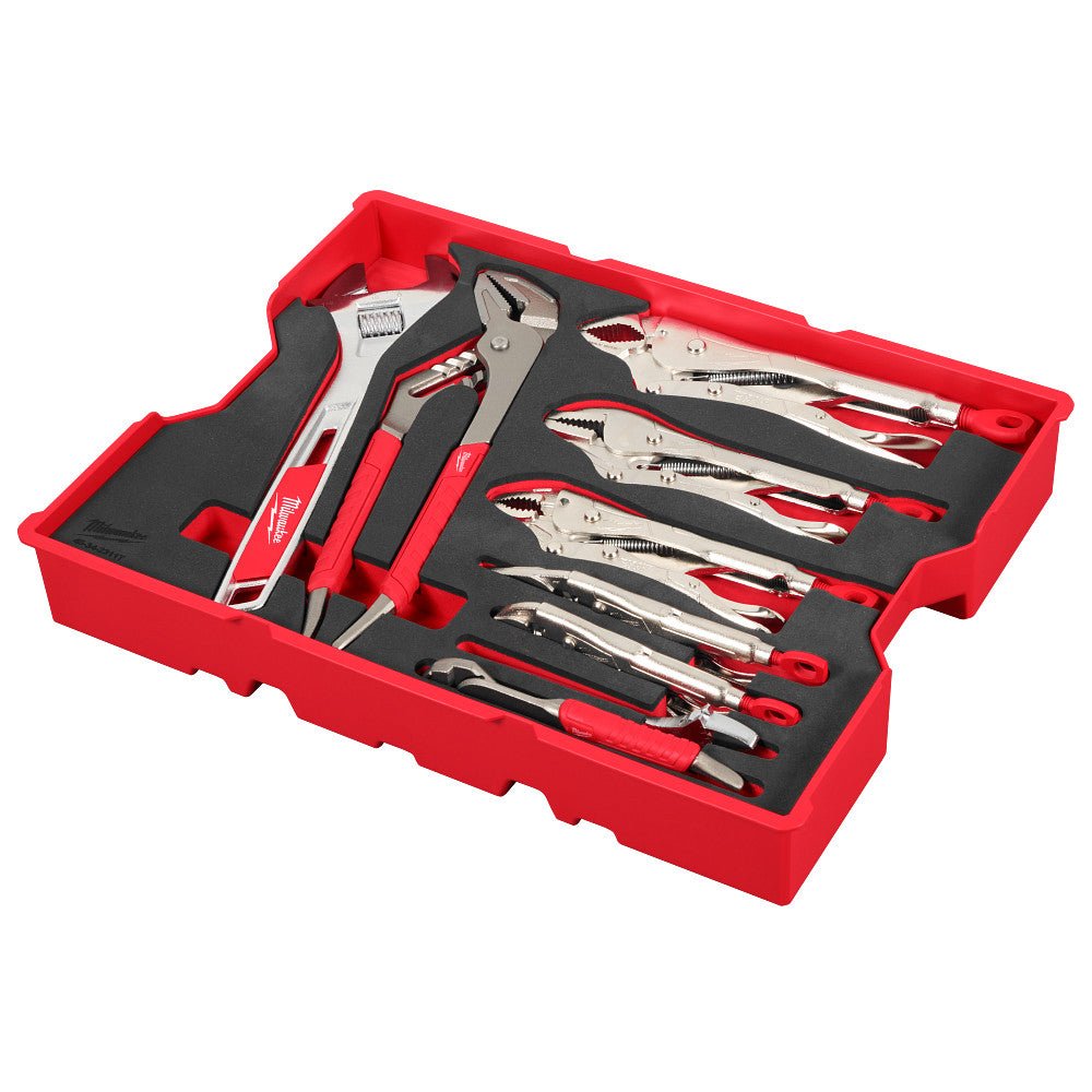 Milwaukee 48-22-0160 Pliers/Wrench Tool Set w/ PACKOUT Storage Drawers - 9PC