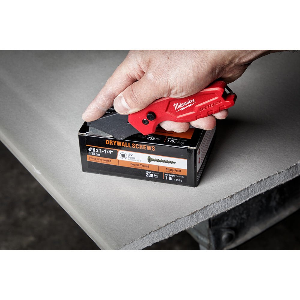 Milwaukee 48-22-1500PA FASTBACK Compact Folding Utility Knife - 3 PK - Image 8