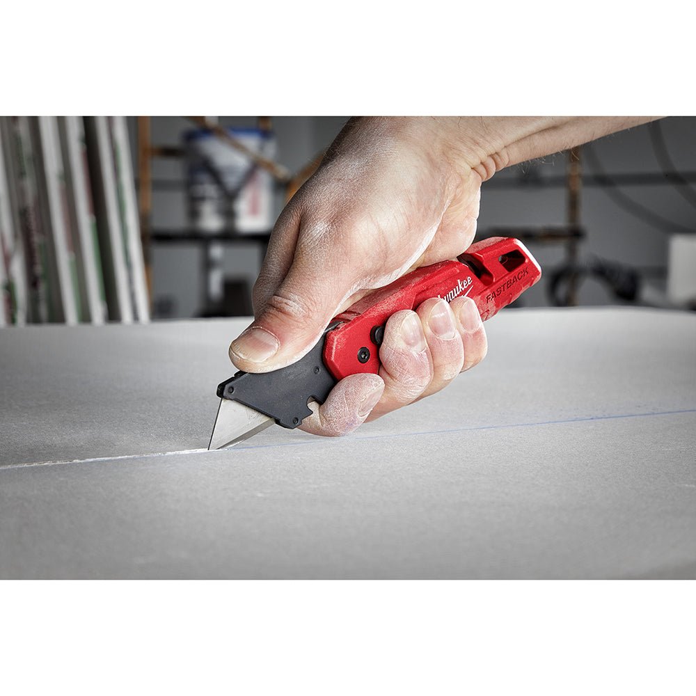 Milwaukee 48-22-1502 FASTBACK Durable Folding Utility Knife w/ Blade Storage - Image 6