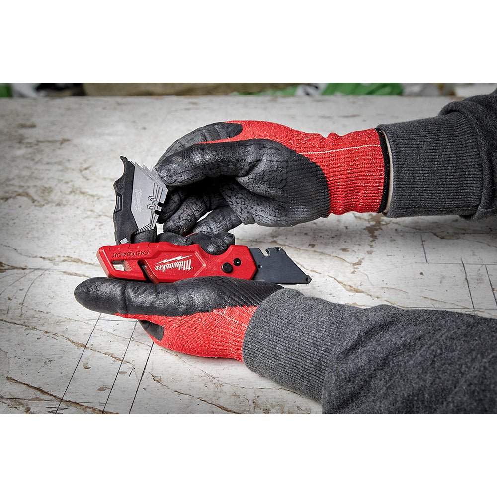 Milwaukee 48-22-1502 FASTBACK Durable Folding Utility Knife w/ Blade Storage - Image 7