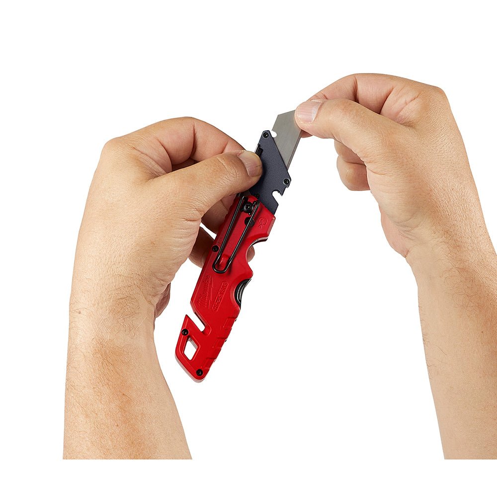 Milwaukee 48-22-1502 FASTBACK Durable Folding Utility Knife w/ Blade Storage - Image 8