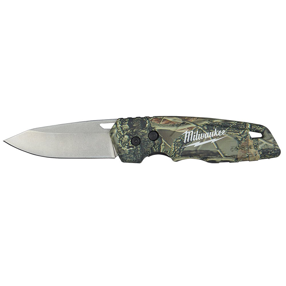 Milwaukee 48-22-1524 FASTBACK Camo Folding Pocket Knife