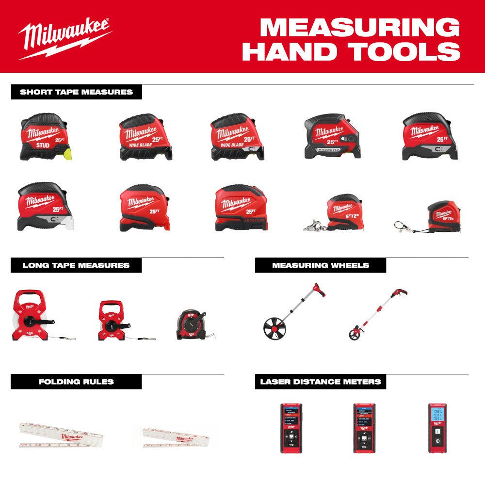 Milwaukee 48-22-1825 25' Auto-Lock Tape Measure - Image 3