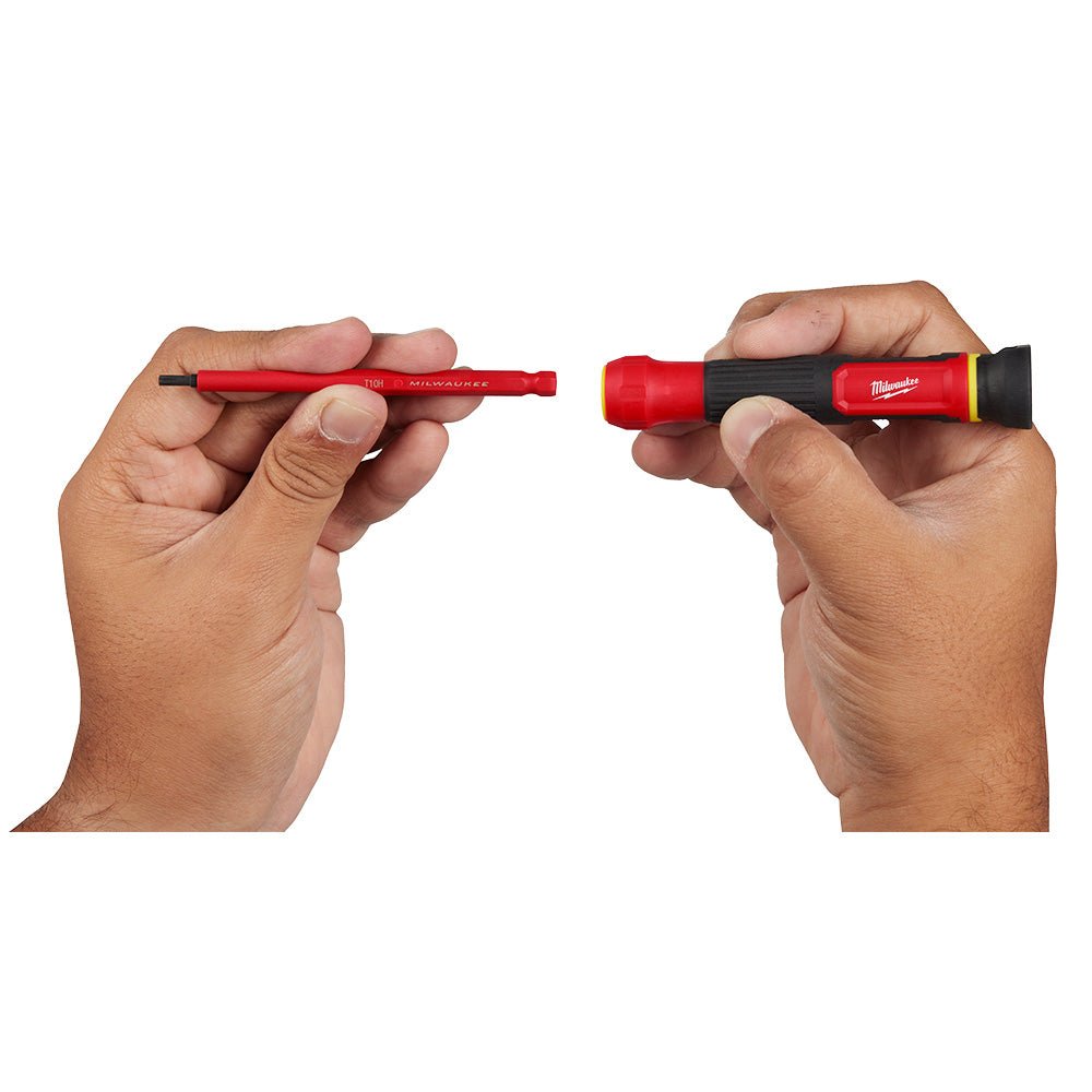 Milwaukee 48-22-2217 8-in-1 1000V Insulated Precision Multi-Bit Screwdriver Set - Image 7