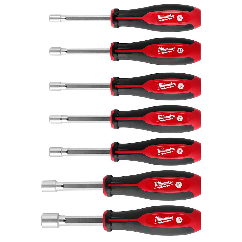 Milwaukee 48-22-2448 Metric HollowCore Nut Driver Set - 7 PC