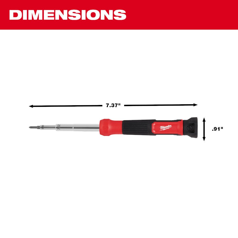 Milwaukee 48-22-2933 14-in-1 Precision Multi-Bit Screwdriver - Image 3