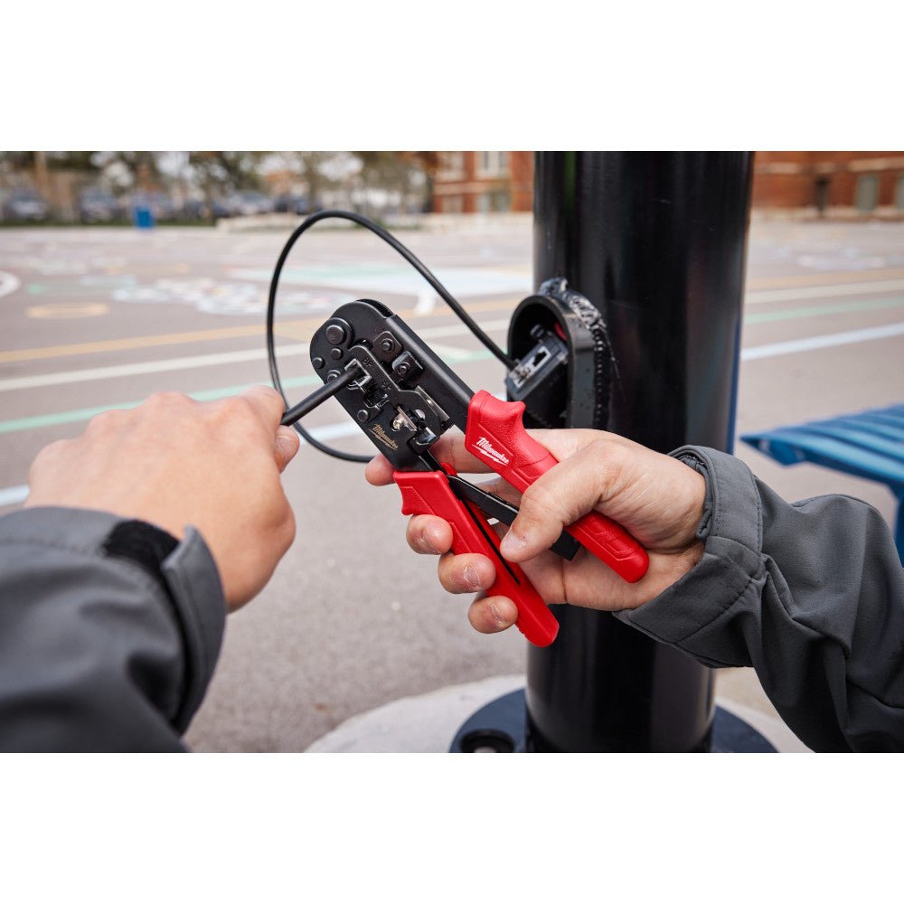 Milwaukee 48-22-3076 Ratcheting Modular Crimper & Stripper - Image 4