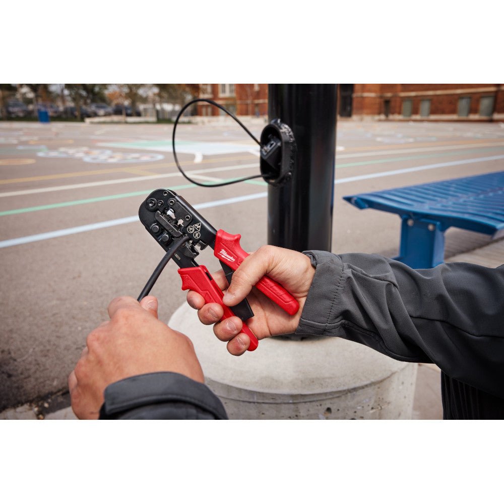 Milwaukee 48-22-3076 Ratcheting Modular Crimper & Stripper - Image 5