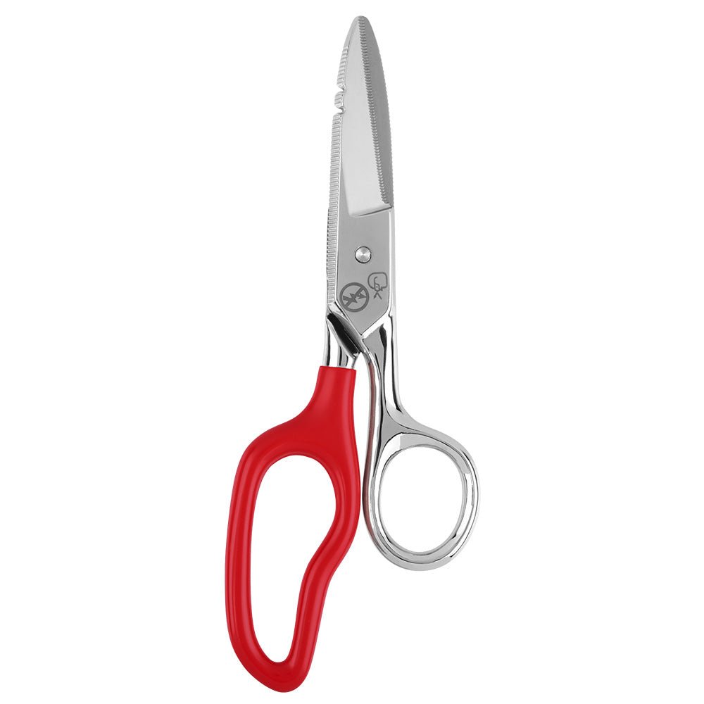 Milwaukee 48-22-4049 Durable Sharp Steel Electrician Scissors w/ Extended Handle - Image 2
