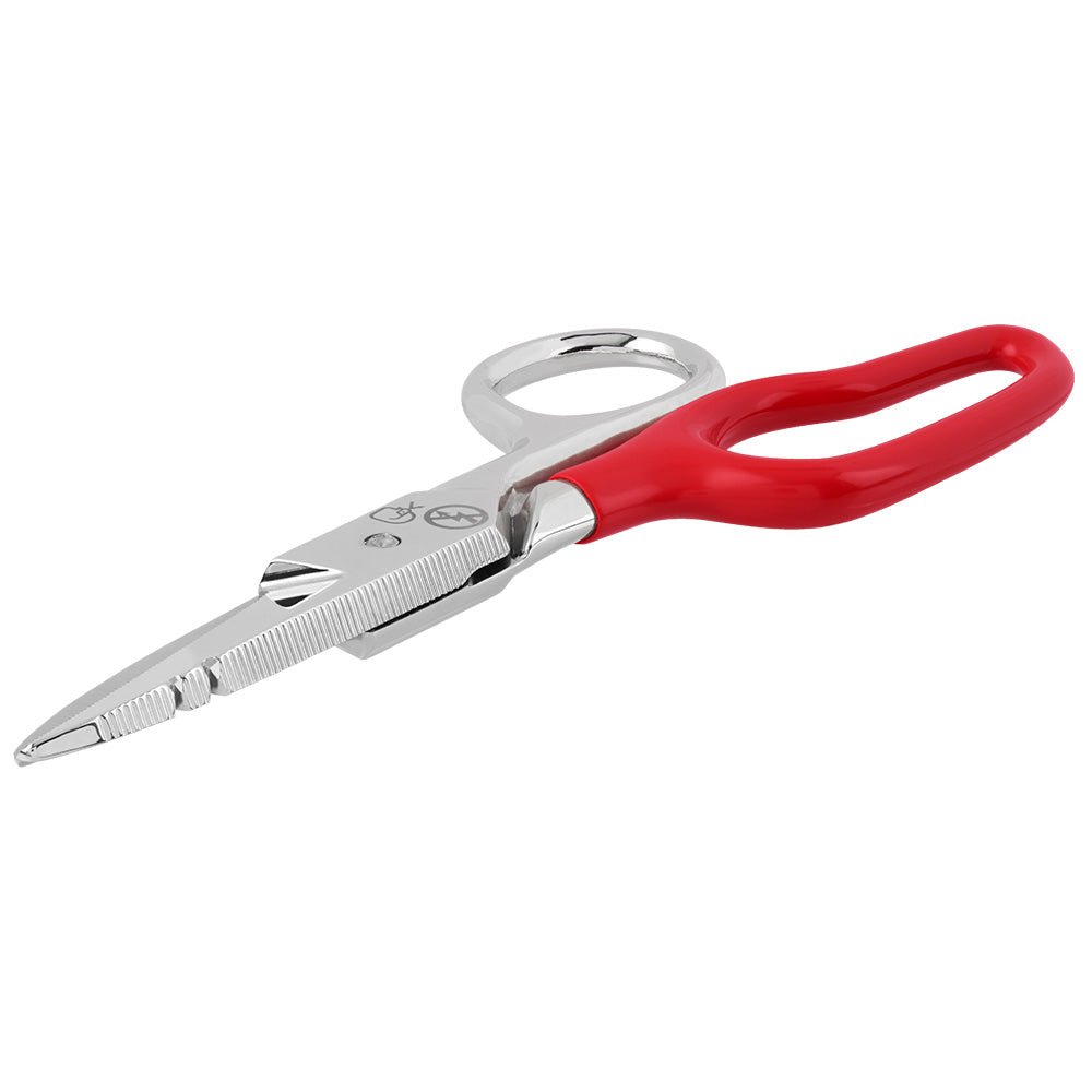 Milwaukee 48-22-4049 Durable Sharp Steel Electrician Scissors w/ Extended Handle - Image 5