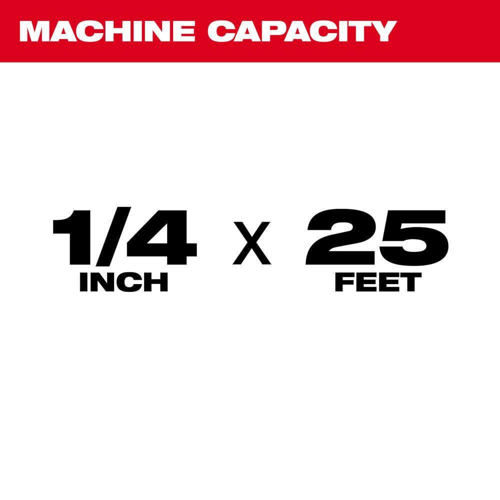 Milwaukee 48-2-57-60 25' Dual Grip Hand Auger w/ Quick Switch Cable Lock - Image 4