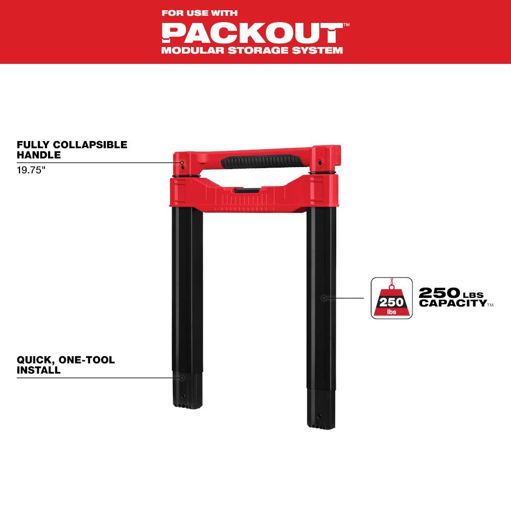 Milwaukee 48-22-8027 Low-Profile Handle for PACKOUT Rolling Tool Box - Image 3