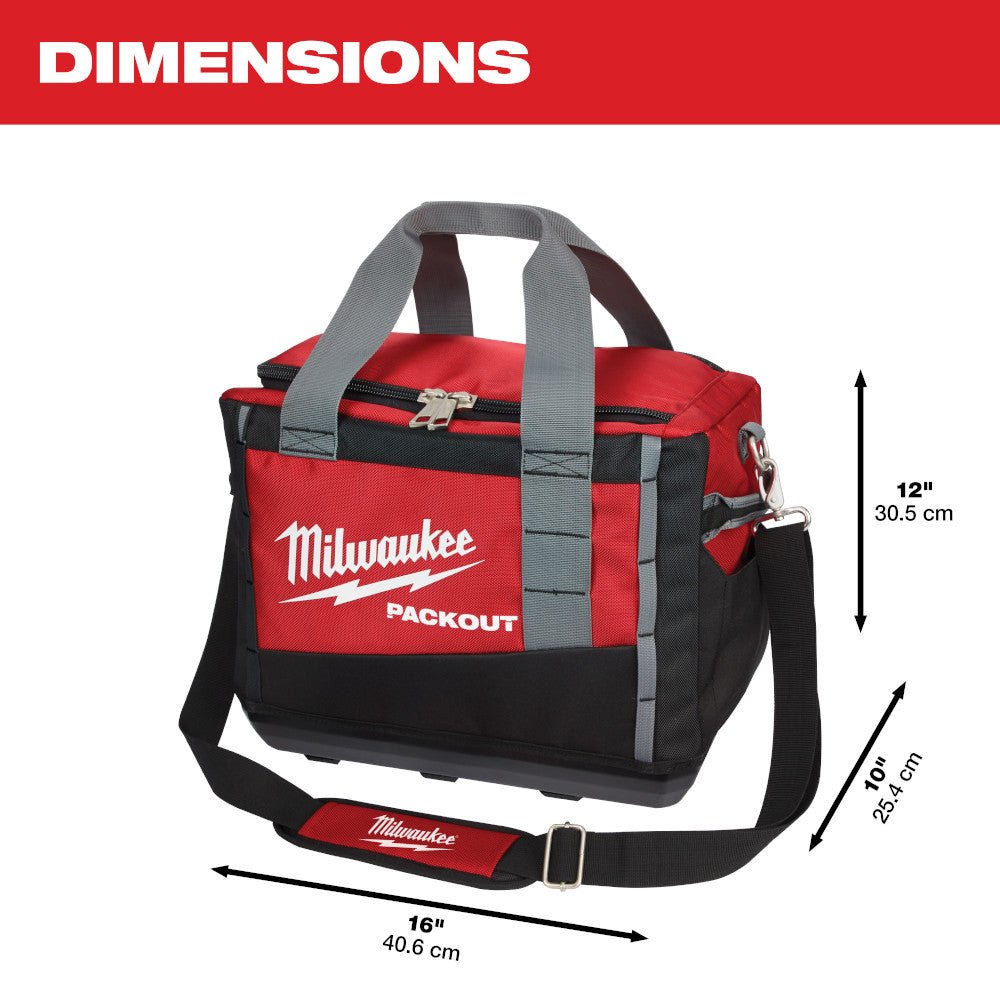 Milwaukee 48-22-8321 15-Inch Heavy Duty PACKOUT Polyester Carrying Tool Bag - Image 3