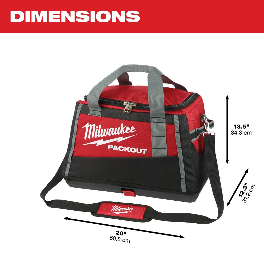 Milwaukee 48-22-8322 20-Inch Heavy Duty PACKOUT Polyester Carrying Tool Bag - Image 3