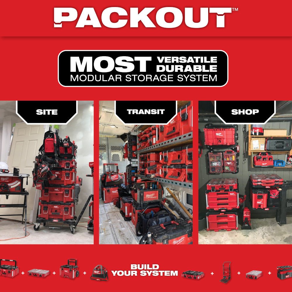 Milwaukee 48-22-8322 20-Inch Heavy Duty PACKOUT Polyester Carrying Tool Bag - Image 4