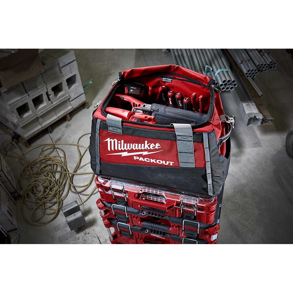 Milwaukee 48-22-8322 20-Inch Heavy Duty PACKOUT Polyester Carrying Tool Bag - Image 7