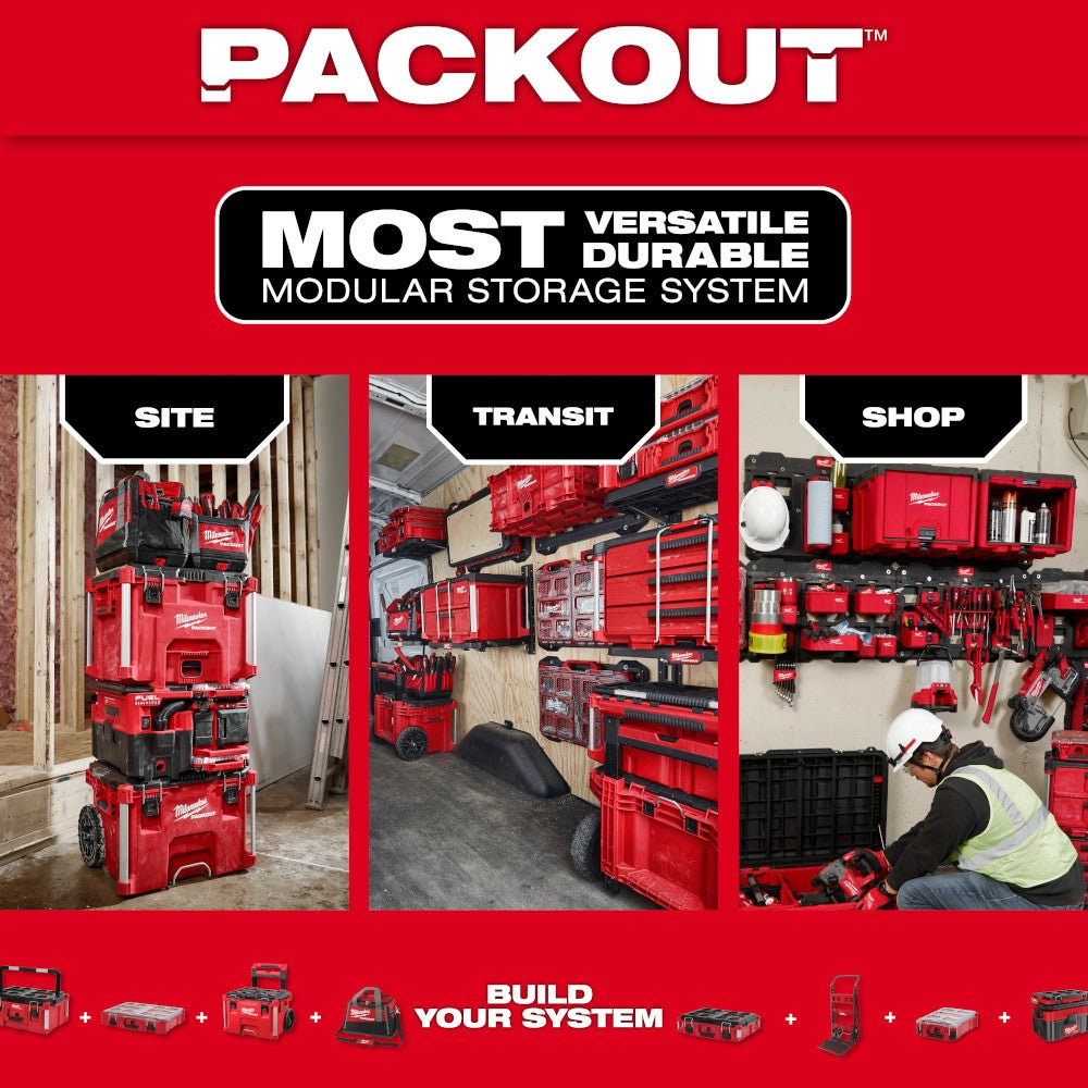 Milwaukee 48-22-8328 PACKOUT 4" Single Straight Wall Mounted Hook - Image 12