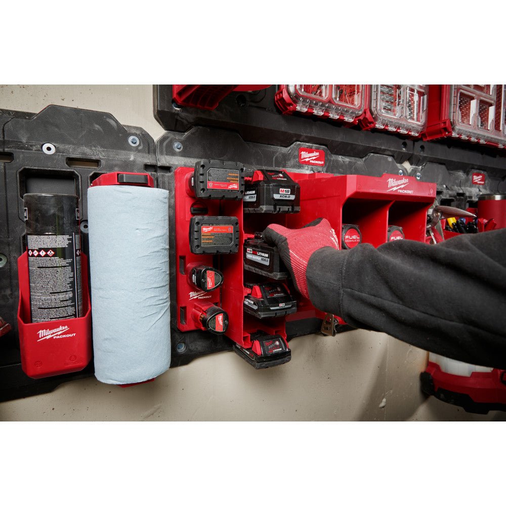 Milwaukee 48-22-8339 M18 PACKOUT Durable Battery Holder Storage System - Image 5