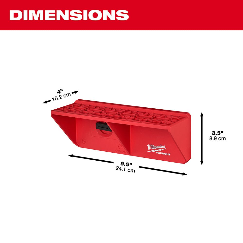 Milwaukee 48-22-8341 PACKOUT Reinforced Screwdriver Rack - Image 4