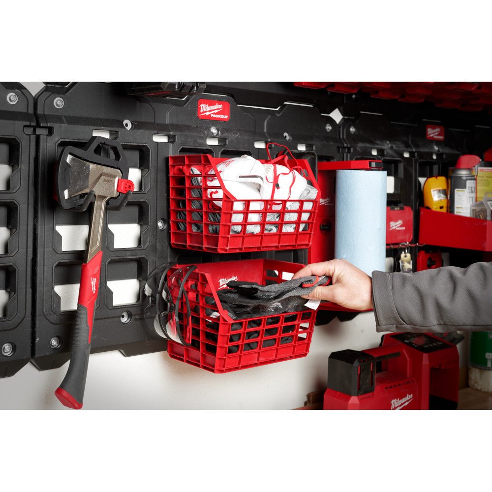 Milwaukee 48-22-8342 PACKOUT Compact Wall Mounted Tool Storage Basket - Image 7