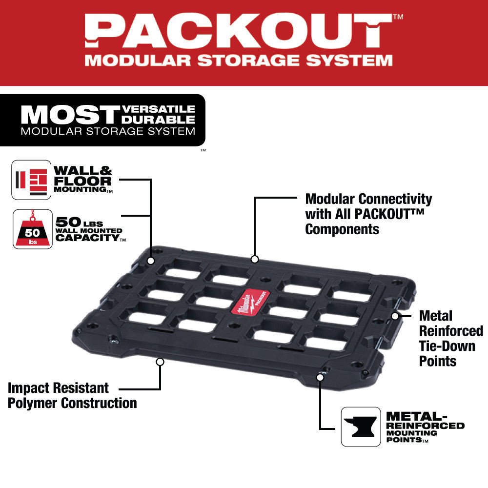 Milwaukee 48-22-8485 PACKOUT Mounting Plate - Image 2