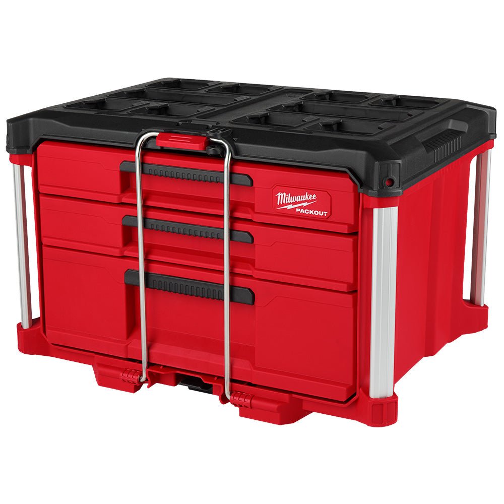 Milwaukee 48-22-8420 PACKOUT Rolling Drawer Tool Box with 2 Drawer Boxes - Image 4