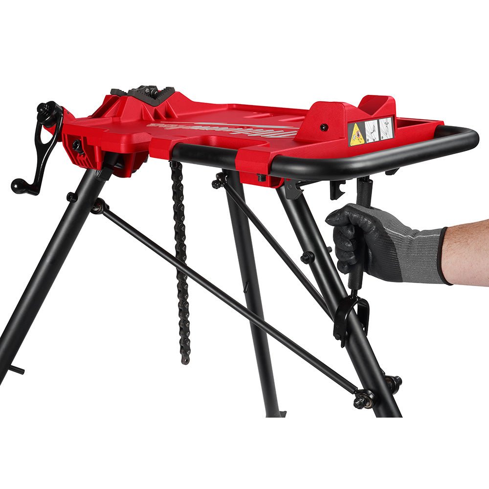 Milwaukee 48-22-8690 6" Portable Heavy Duty Leveling Tripod Chain Vise - Image 3