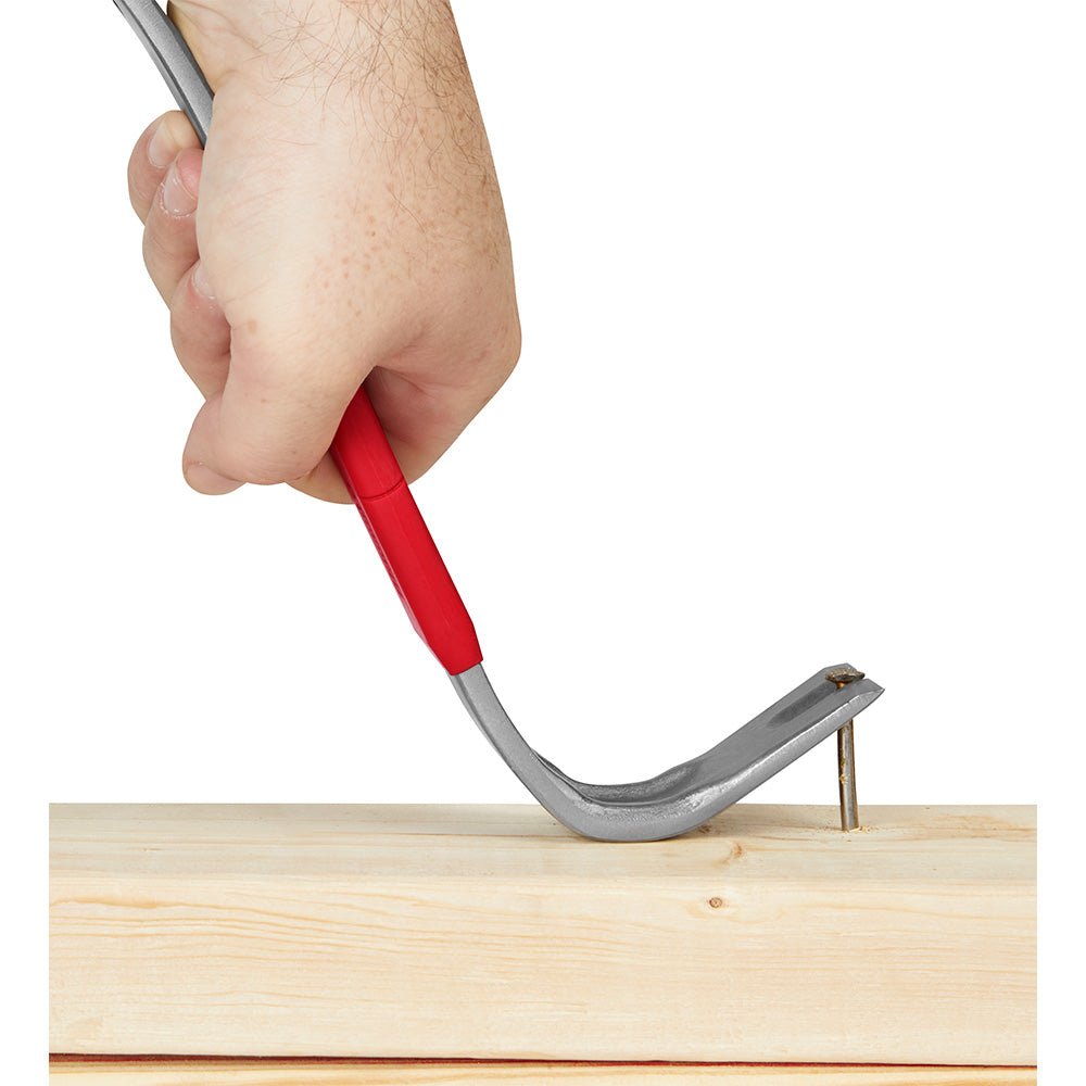 Milwaukee 48-22-9034 12" Heavy Duty Pry Bar w/ SHOCKSHIELD Grip - Image 6