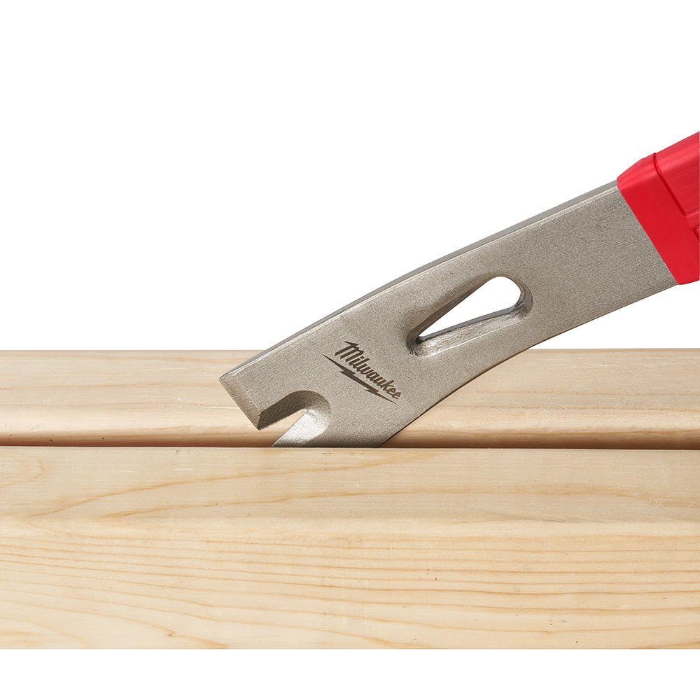 Milwaukee 48-22-9034 12" Heavy Duty Pry Bar w/ SHOCKSHIELD Grip - Image 7