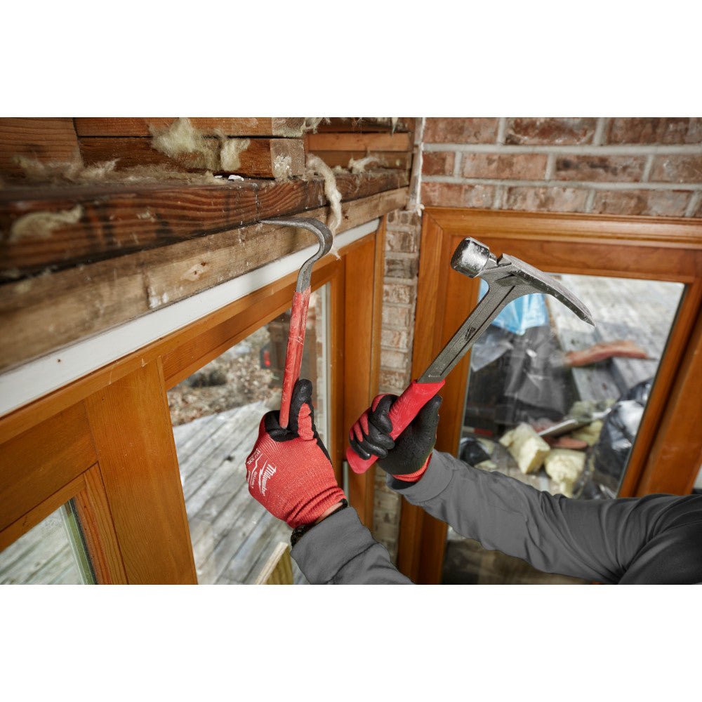 Milwaukee 48-22-9035 15" Heavy Duty Pry Bar w/ SHOCKSHIELD Grip - Image 8