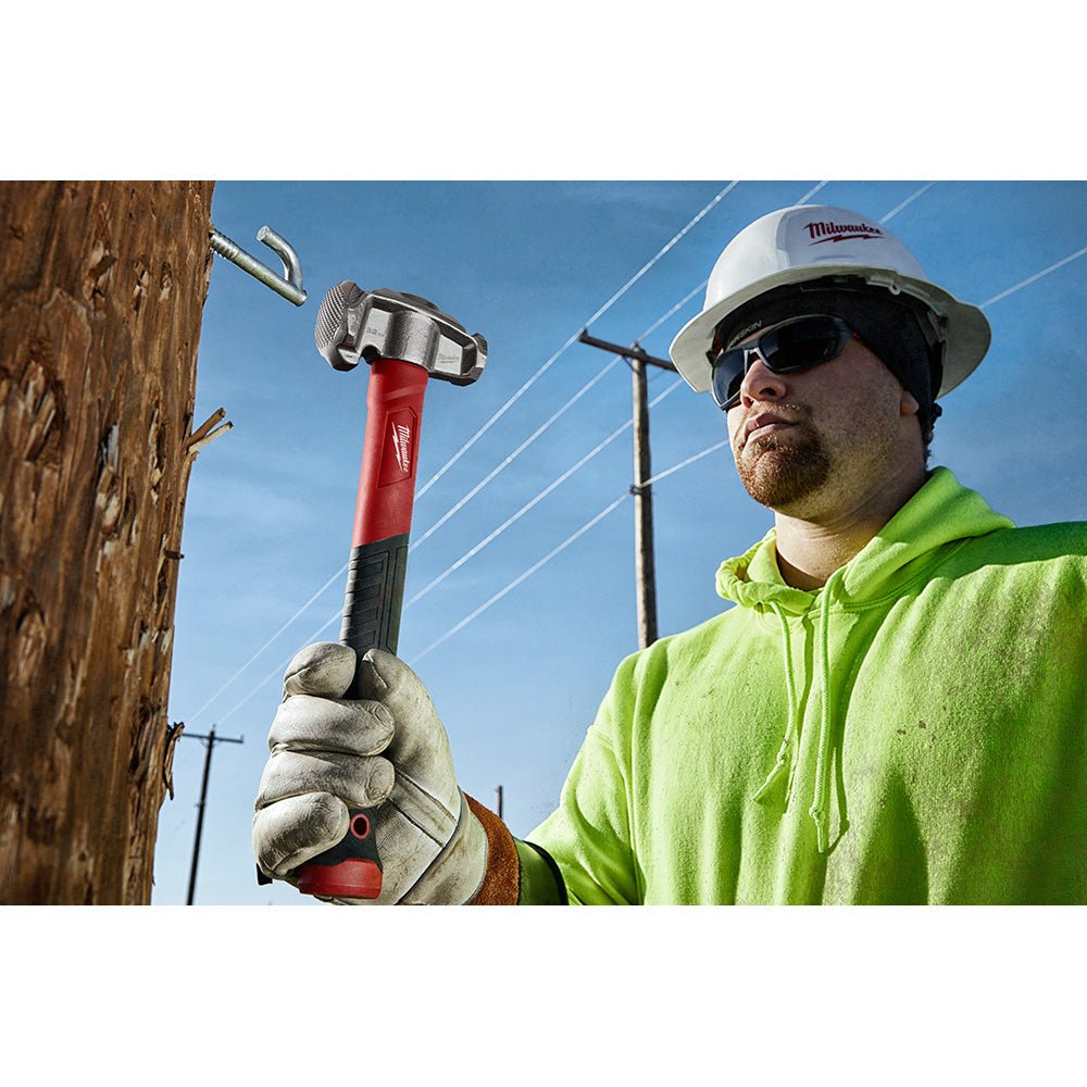 Milwaukee 48-22-9040 4 IN 1 Linemans Hammer w/ High Strength Fiberglass Handle - Image 4