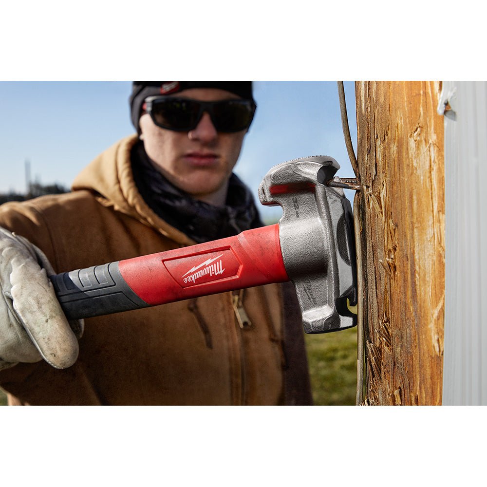 Milwaukee 48-22-9040 4 IN 1 Linemans Hammer w/ High Strength Fiberglass Handle - Image 7