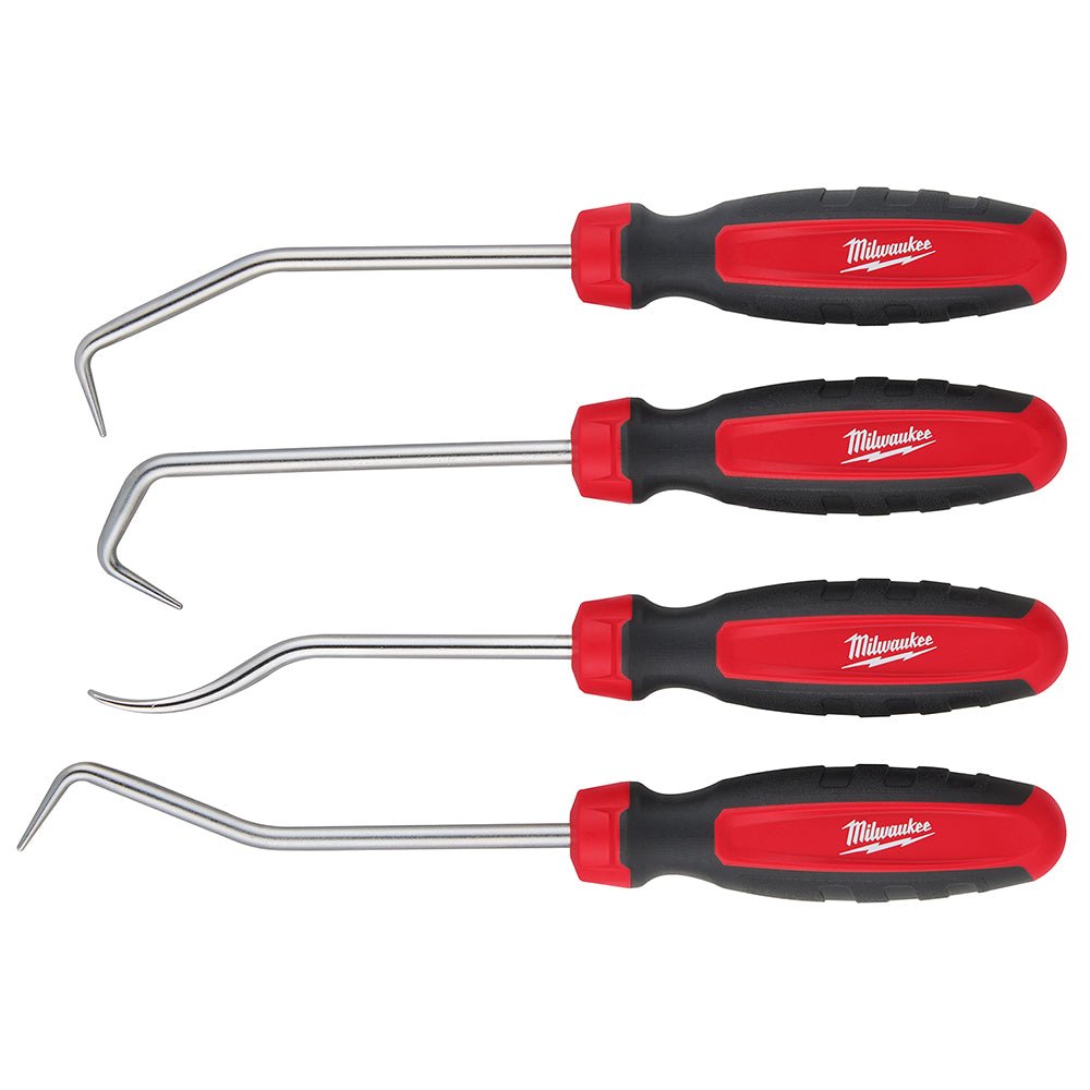 Milwaukee 48-22-9217 All Metal Durable Core Hose Pick Set - 4 PC