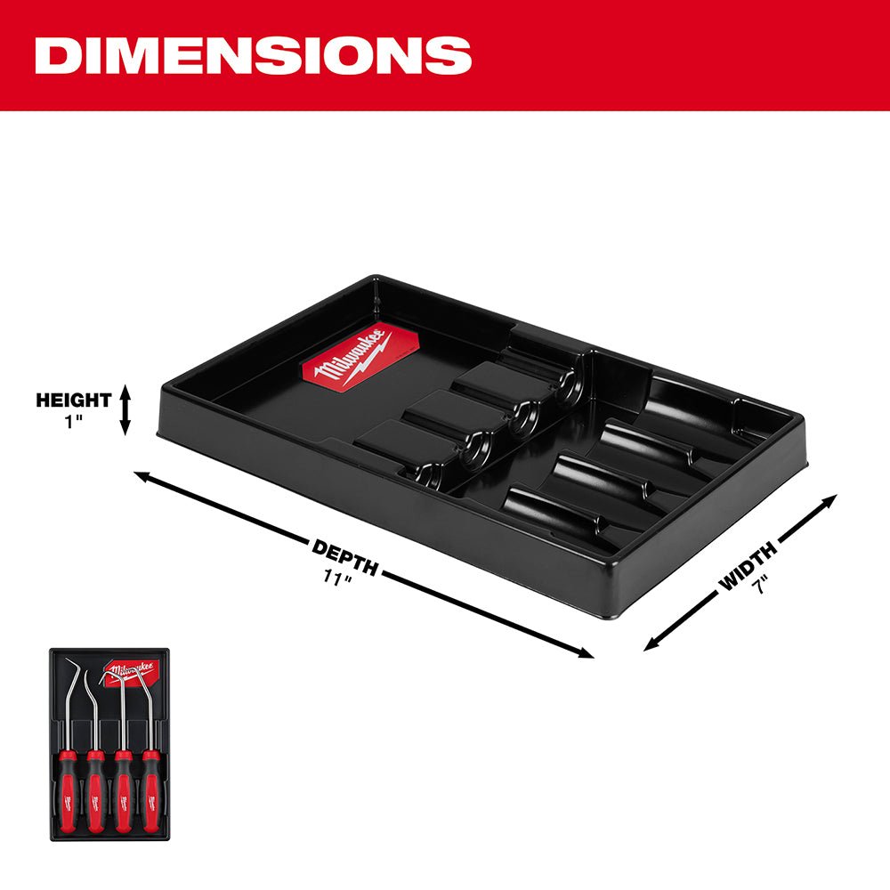 Milwaukee 48-22-9217 All Metal Durable Core Hose Pick Set - 4 PC - Image 4