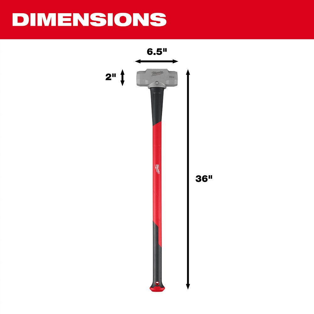 Milwaukee 48-22-9331 8 lb Sledge Hammer - Image 9